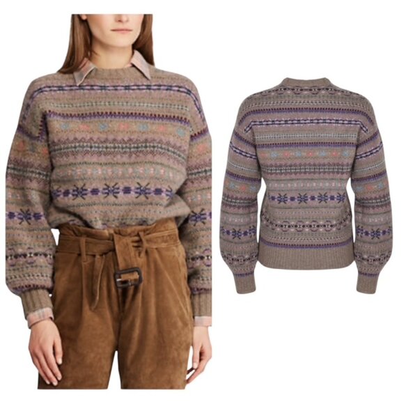 Ralph Lauren Sweaters - Ralph Lauren Polo Fair Isle Sweater Size Small